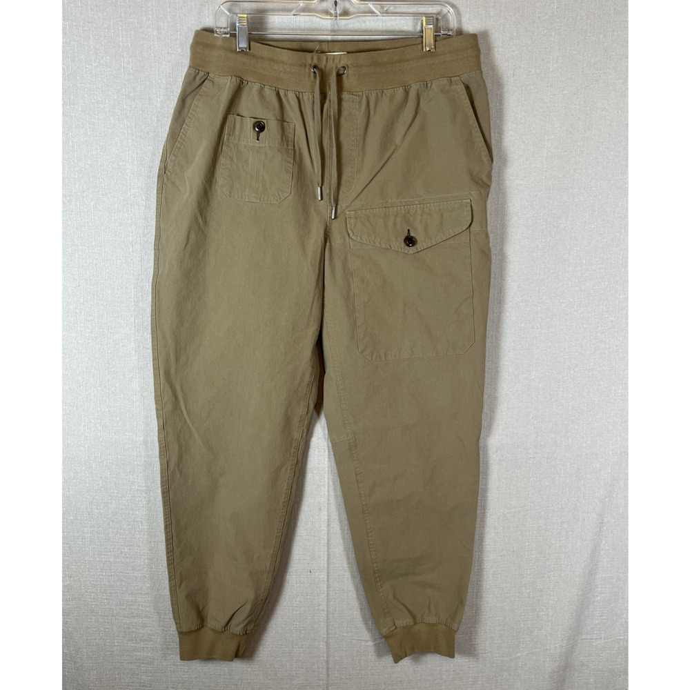 Fieldworth Pace Jogger Pants Mens Size Large Flagstone Tan 4 Way Stretch Tapered